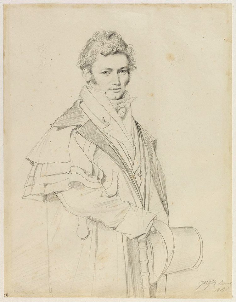 Ingres - Portrait d'Alexandre Lethière, 632-02 - Free Stock ...