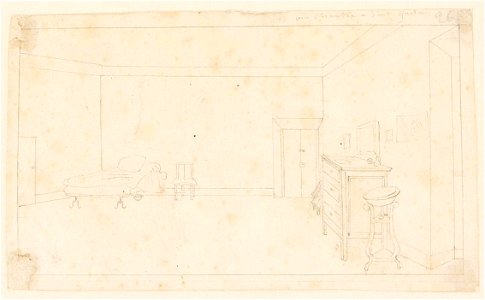 Ingres - MI.867.4443, La Chambre d'Ingres au pavillon San Gaetano