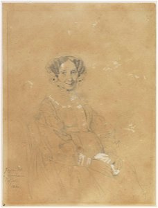 Ingres - Portrait de madame Dollfus, 619-03