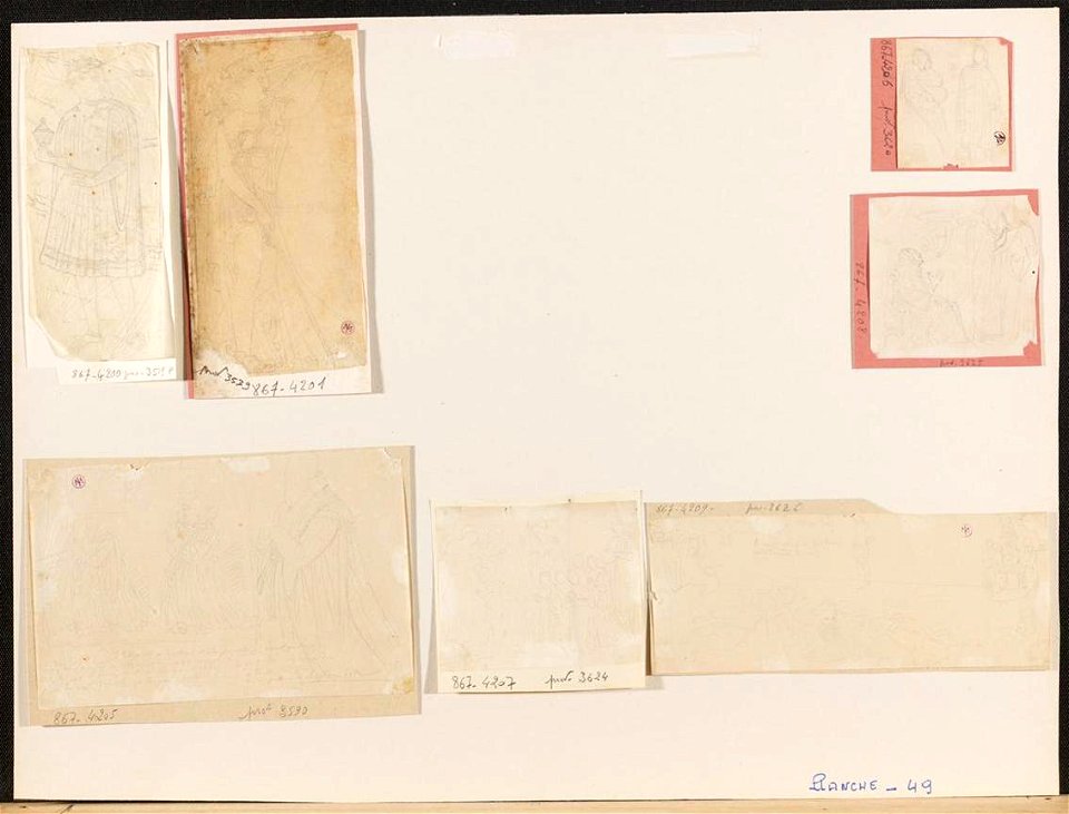 Ingres - MI.867.4200, Roi tenant une boîte de parfums
