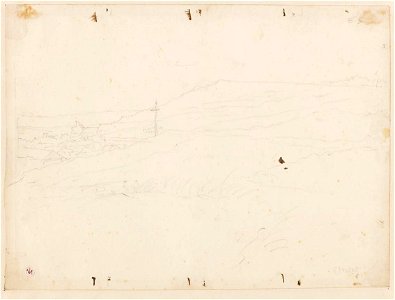 Ingres - MI.867.4278, Vue d'Etretat