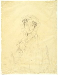 Ingres - Portrait of Mme. Balze, 1969.17