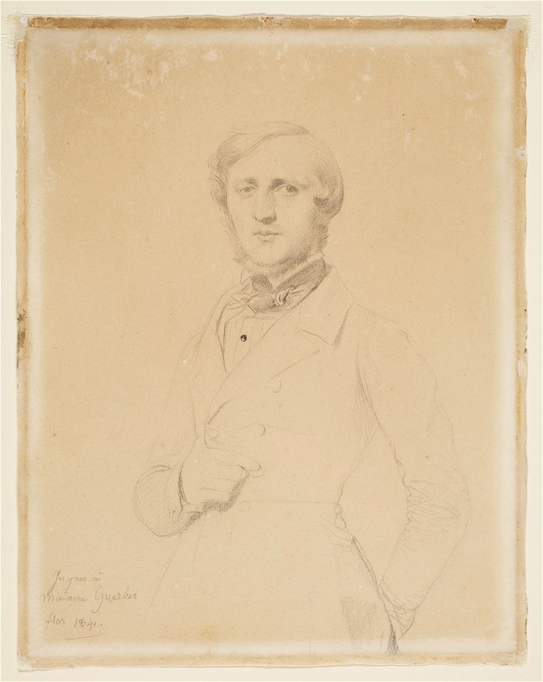 Ingres - Portrait of Samuel-Auguste Guerber, 6.2018.3