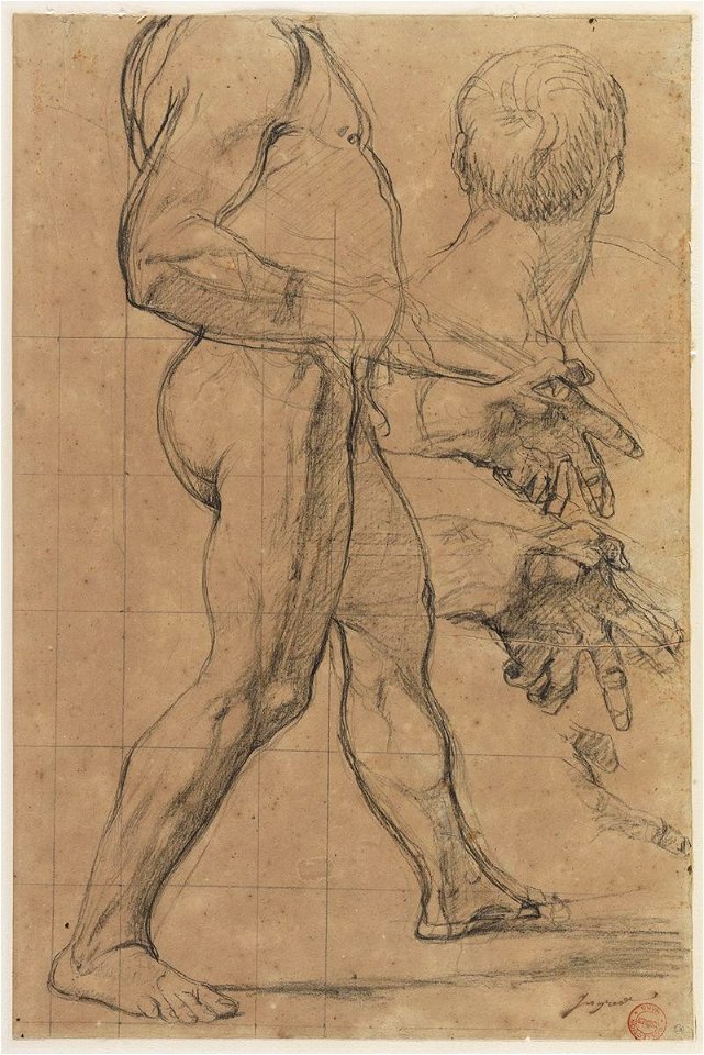 Ingres - Étude pour Le Martyre de saint Symphorien, 2241-03