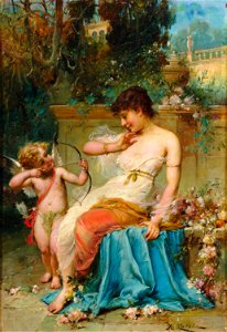 Hans Zatzka - Cupid