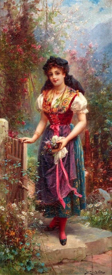 Hans Zatzka - Off to Church