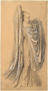 Ingres - Study for the Figure of France in The Apotheosis of Napoleon I, 1943.856