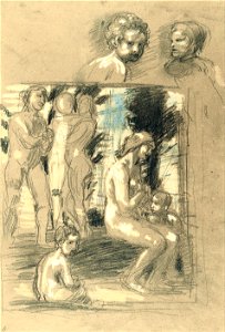 Hans von Marées - Praise of Modesty - Google Art Project