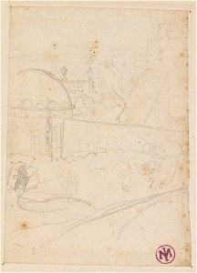 Ingres - MI.867.4495, Partie d'une villa