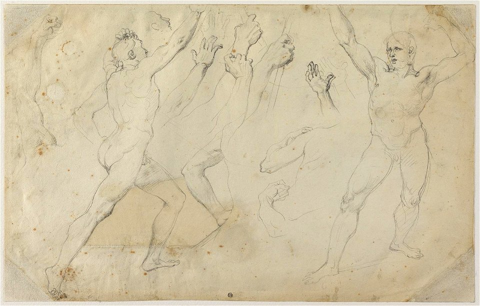 Ingres - Étude pour Romulus vainqueur d'Acron, 2231-04
