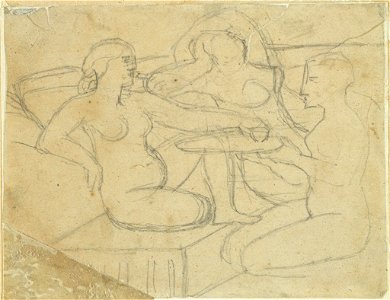 Ingres - Study for The Bather, 1986.607