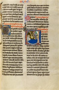 Initial U - An Angel before Micah - Google Art Project