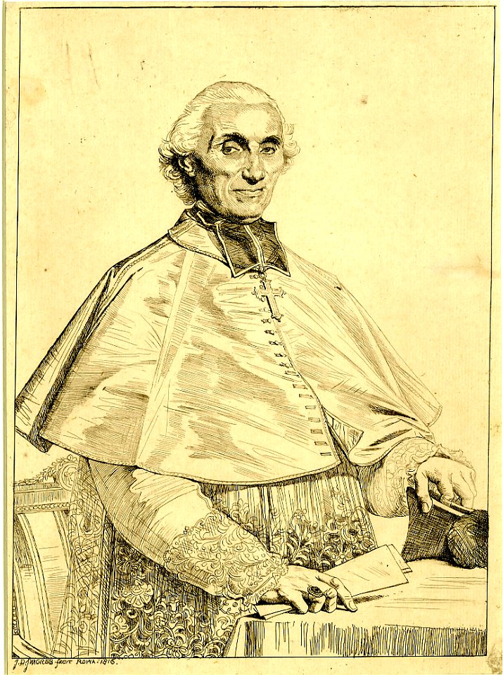 Ingres - Portrait of Gabriel Cortois de Pressigny, 1877,1013.236