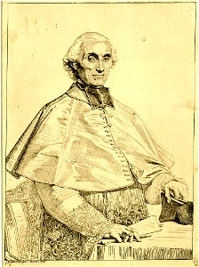 Ingres - Portrait of Gabriel Cortois de Pressigny, 1877,1013.236