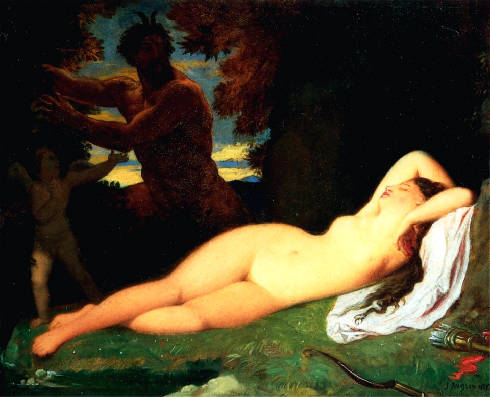 Ingres Jupiter and Antiope
