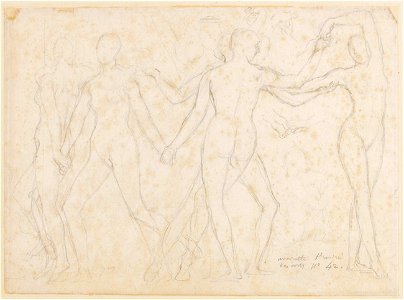 Ingres - MI.867.484, Groupe de la danse