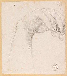 Ingres - MI.867.806, Main levée