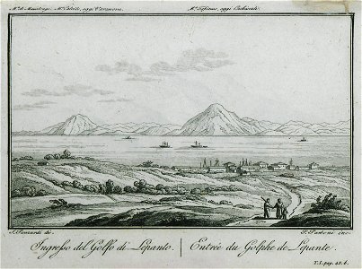 Ingresso del Golfo di Lepanto - Pomardi Simone - 1820