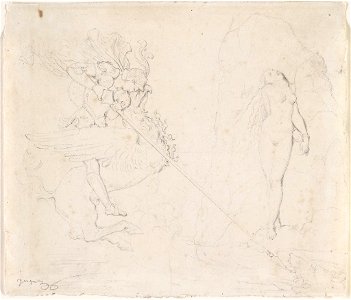 Ingres - Roger Freeing Angelica, 1943.859