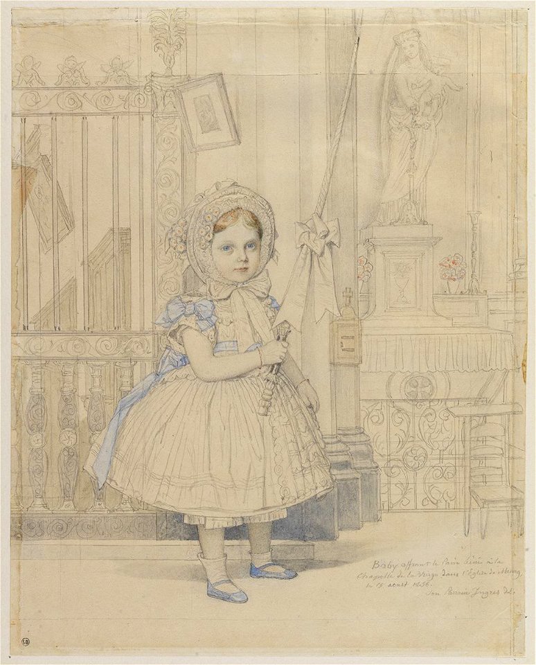 Ingres - Portrait de mademoiselle Guille, 2282-03