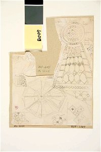 Ingres - MI.867.4009, Fragment du pavé de la basilique San Vitale