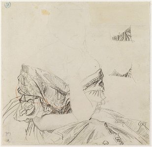 Ingres - Étude pour le Portrait de la baronne James de Rothschild, 2278-03