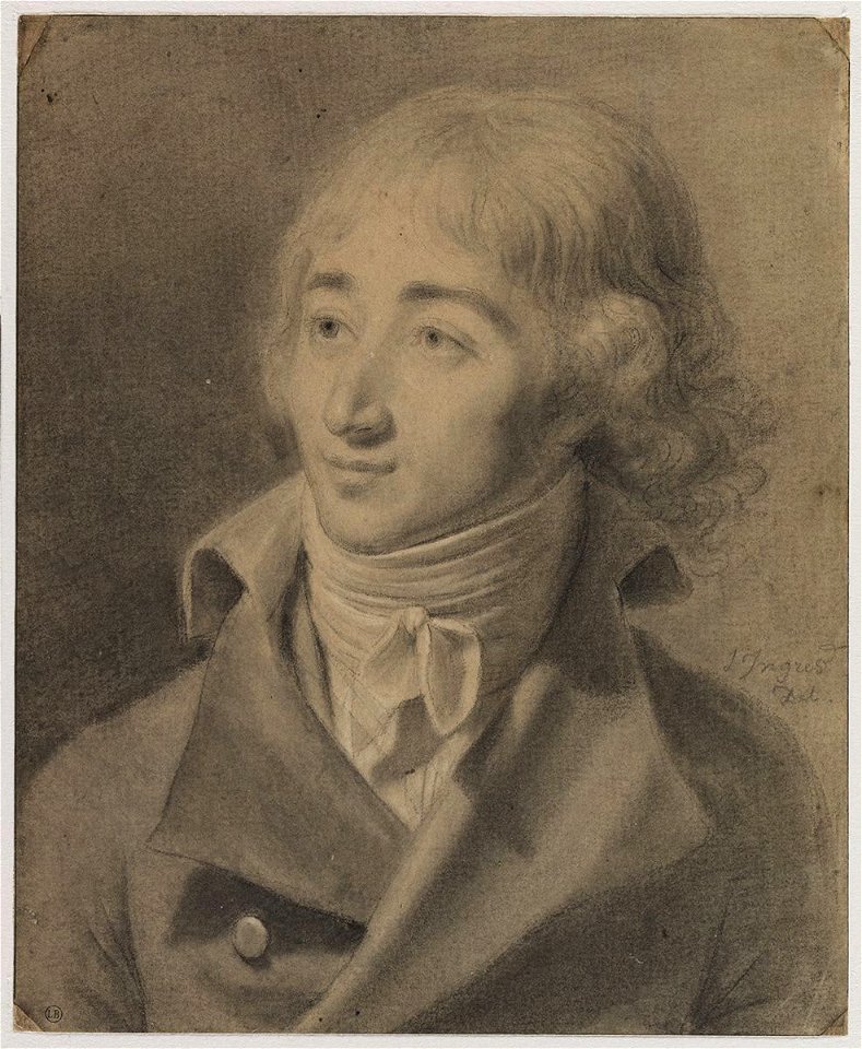 Ingres - Portrait d'homme, 2268-03