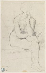 Ingres - pour le Portrait de la baronne James de Rothschild, 2280-04