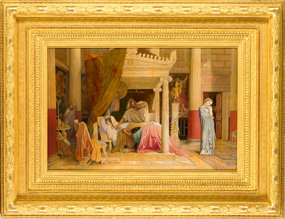 Ingres - Stratonice et Antiochus, 1866