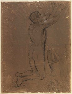Ingres - Étude pour Louis XIII dans Le Vœu de Louis XIII, 236-01