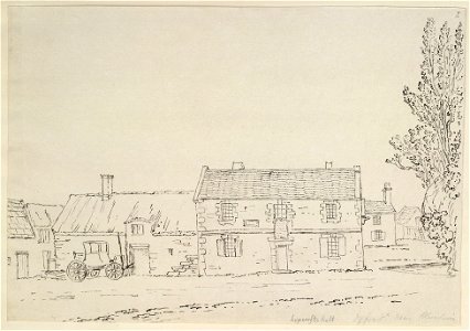 Inn at Hopcroft's Holt Oxford near Blenheim by Samuel Hieronymus Grimm 1783