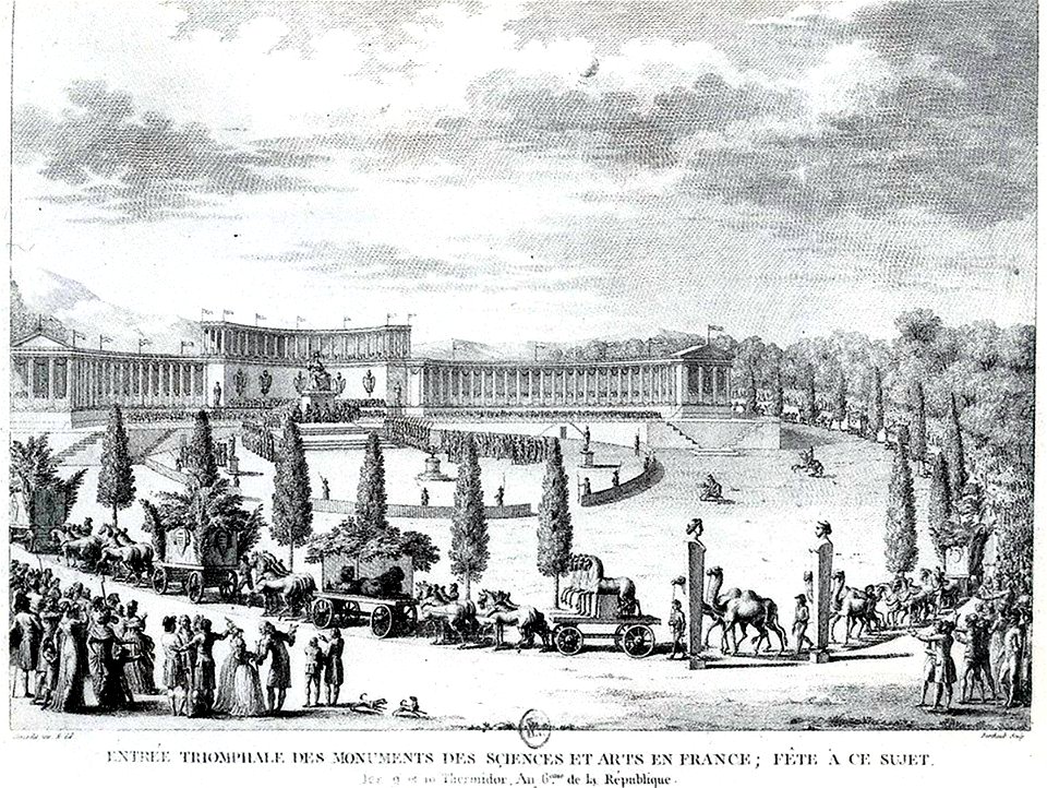 Ingresso a parigi opere rubate napoleone