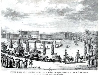 Ingresso a parigi opere rubate napoleone