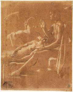 Ingres - Study for Virgil Reading the Aeneid to Augustus, 1942.44.B