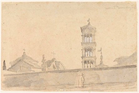 Ingres - MI.867.4388, Les Eglises del Bambin Gesu et de Santa Pudenziana