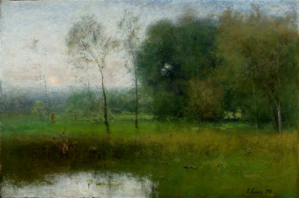 George Inness - New Jersey Landscape, 1891