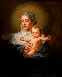 Hans Zatzka Madonna mit Kind