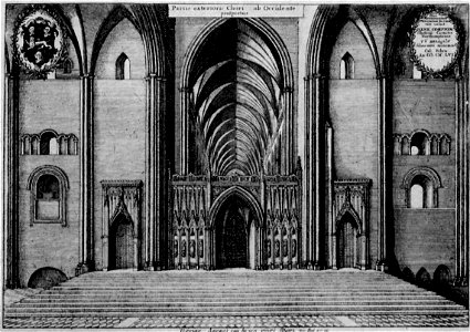 Inneres von St. Paul Cathedral Wenzel Hollar
