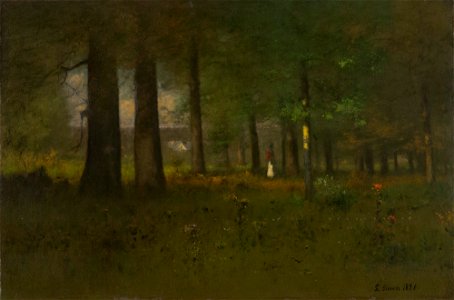 Edge of the Forest by George Inness 1891