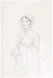 Ingres - Portrait of Madame Charles Hayard, 1965.298