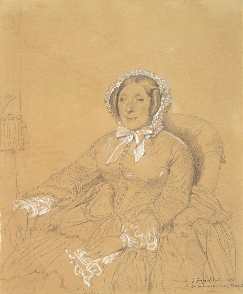 Ingres - Portrait of Mme. Ramel, 1943.839