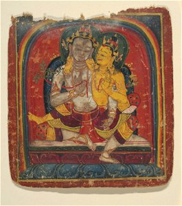 Initiation Card (Tsakalis), Maitreya. 13-14th century, Metmuseum