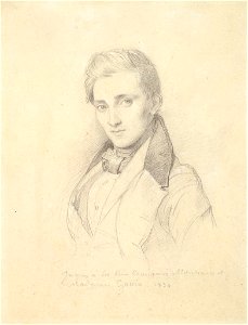 Ingres - Portrait of Etienne () Gonin, 1952.73