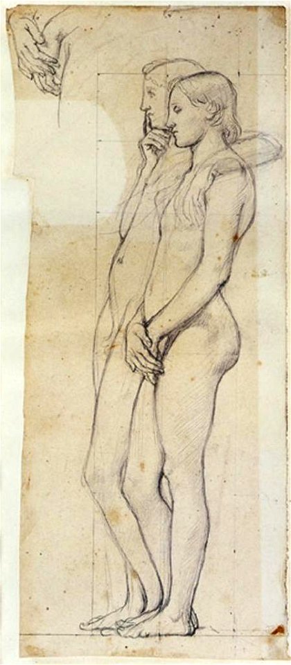 Ingres - MI.867.573, Deux Auditeurs d'Astrée