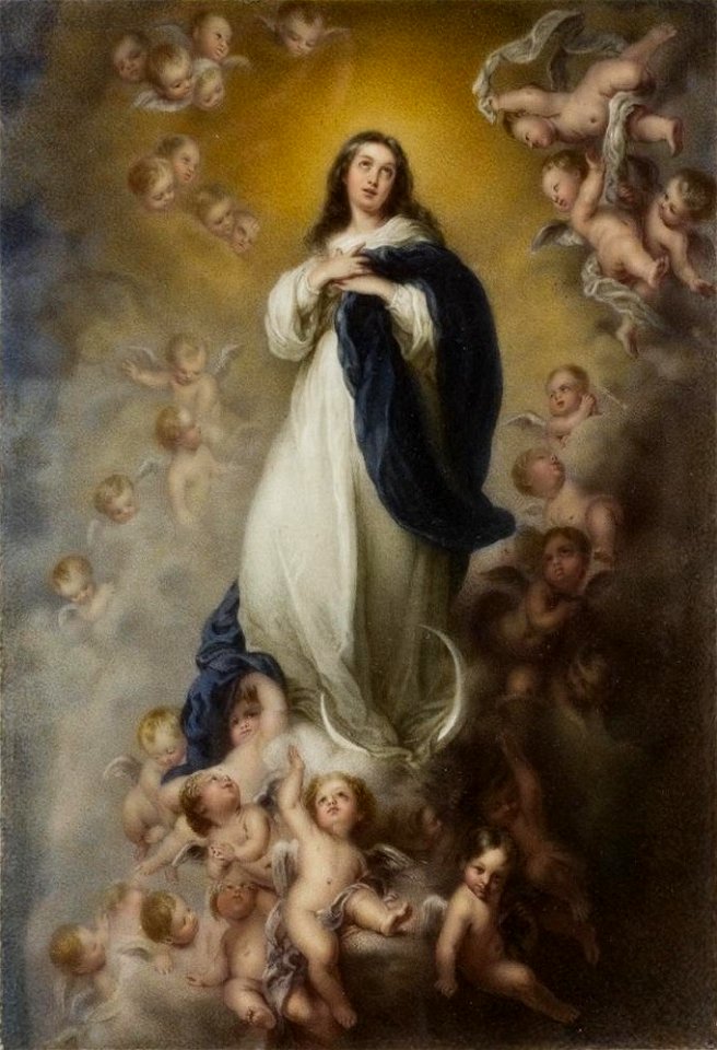 Inmaculada Concepción, copia de un original de Murillo (Real Academia de Bellas Artes de San Fernando)