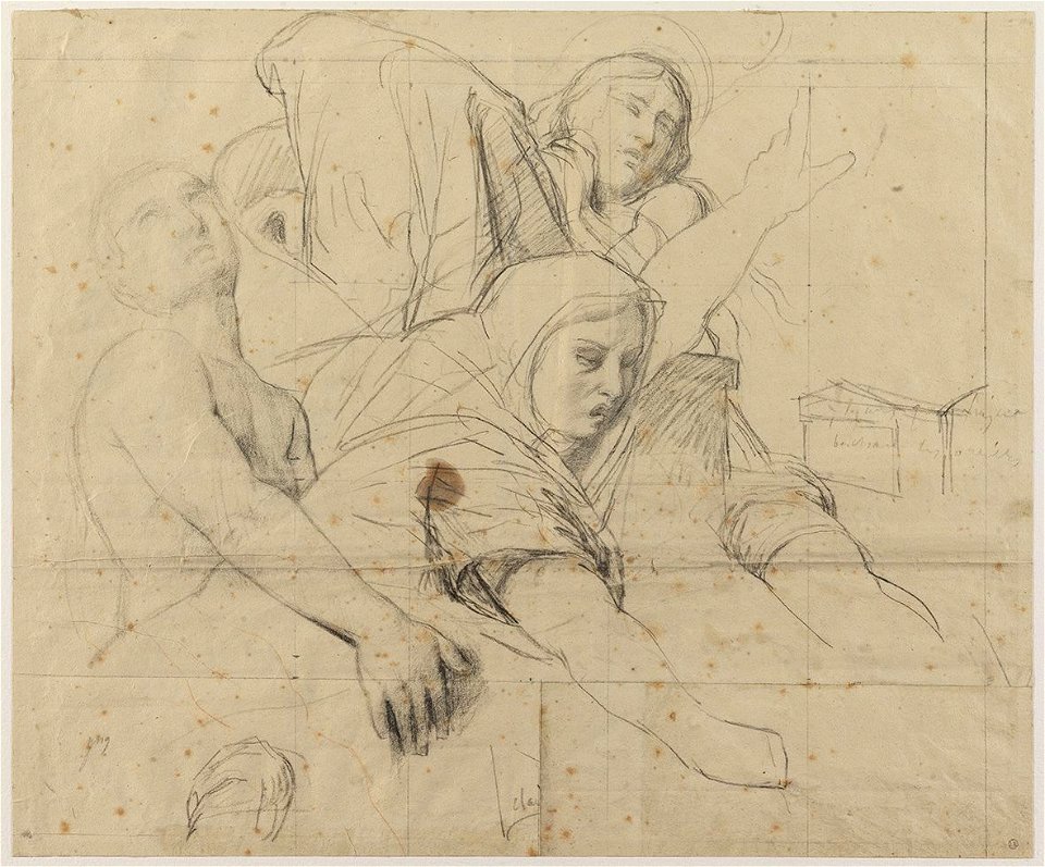 Ingres - Étude pour Le Martyre de saint Symphorien, 2240-03