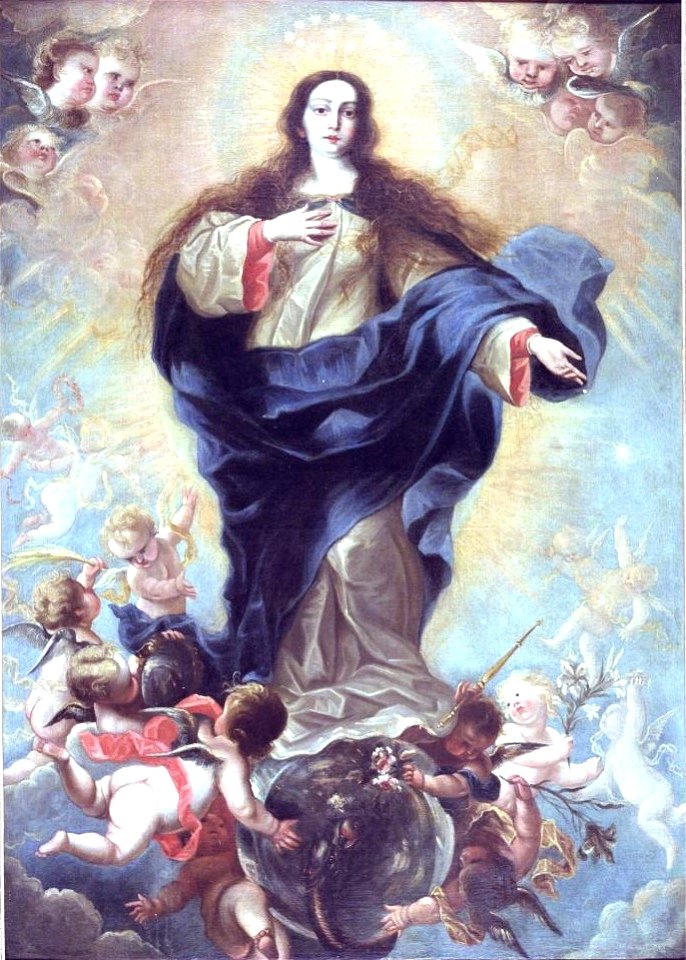 Inmaculada Concepción, del taller de Juan Carreño de Miranda (Museo Lázaro Galdiano, Madrid)