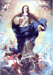 Inmaculada Concepción, del taller de Juan Carreño de Miranda (Museo Lázaro Galdiano, Madrid)