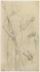 Ingres - Étude pour saint Louis, 2247-03