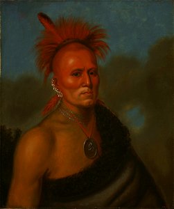 Henry Inman - Portrait of Shar-I-Tar-Ish. Free illustration for personal and commercial use.
